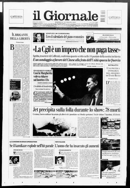 Il giornale : quotidiano del mattino